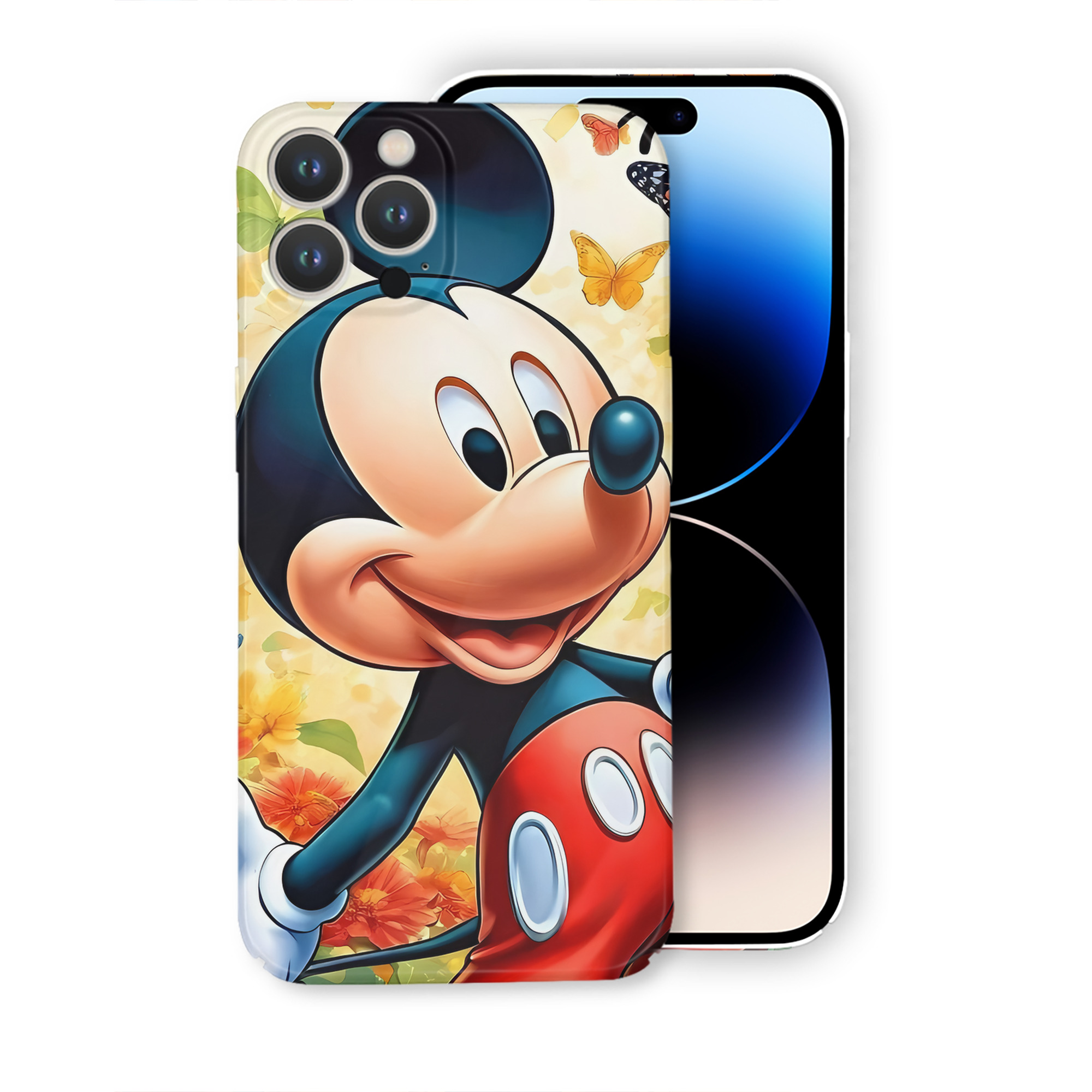 （画像用） ミッキーマウス Mickey Mouse 【iPhone 14シリーズ対応】ハードケース